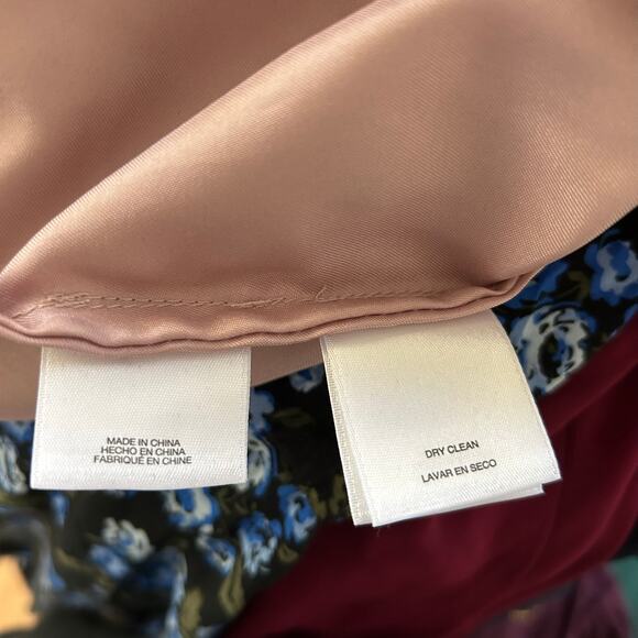 Anne Klein Midi Skirt Pleated Polka Dot Pink Coquette Balletcore Women Medium - Picture 7 of 7